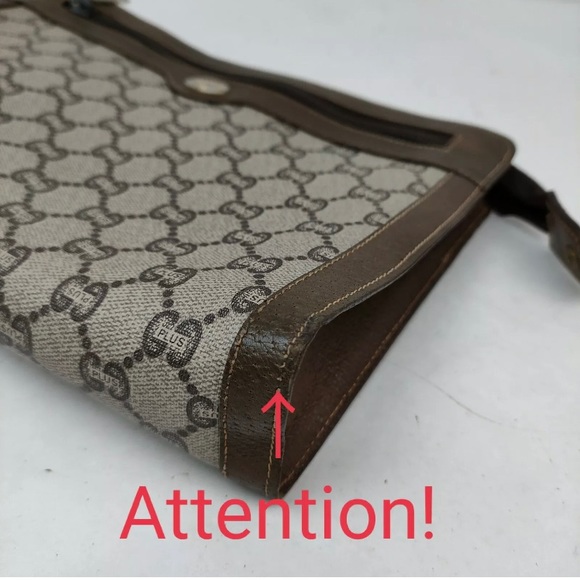 Authentic Vintage GUCCI PLUS GG Clutch - Picture 6 of 10
